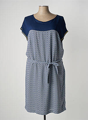 Rochie midi albastru TERRE DE FÉES femeie