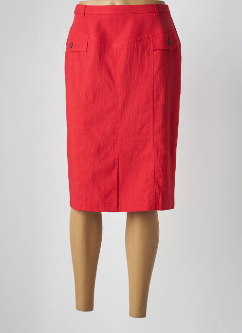 Fustă midi roșu PAUPORTÉ femeie