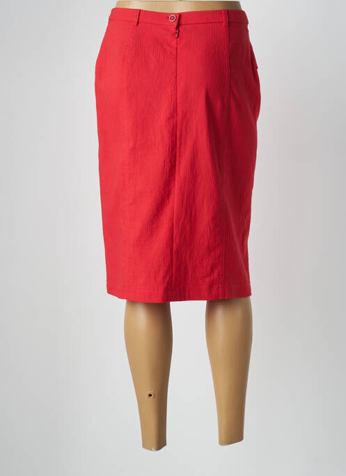 Fustă midi roșu PAUPORTÉ femeie