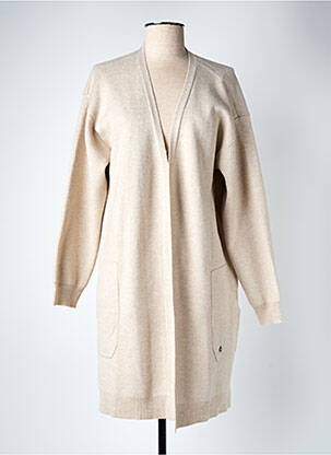 Vestă cu mâneci lungi bej DIPLODOCUS femeie