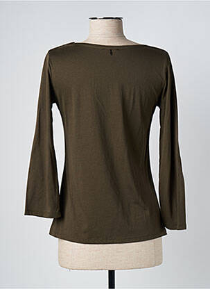 Tricou mâneci lungi mâneci lungi verde ONE STEP femeie