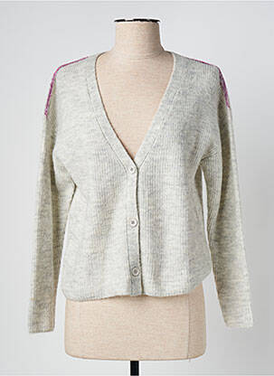 Vestă cu mâneci lungi gri DIPLODOCUS femeie