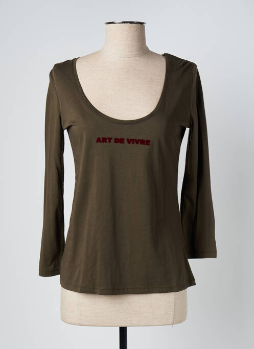 Tricou verde ONE STEP femeie