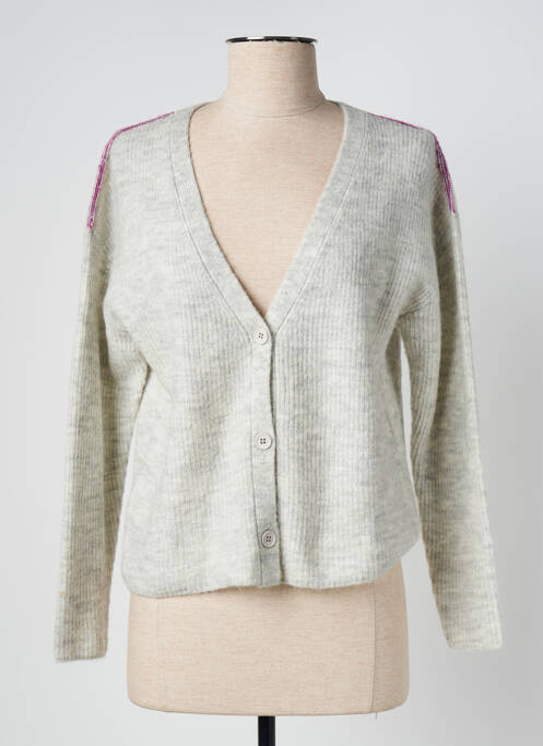 Vestă cu mâneci lungi gri DIPLODOCUS femeie