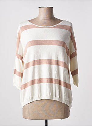 Pulover bej LE BOUDOIR D'EDOUARD femeie