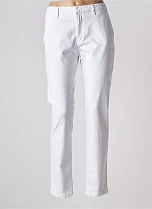 Pantalon chino alb REIKO femeie
