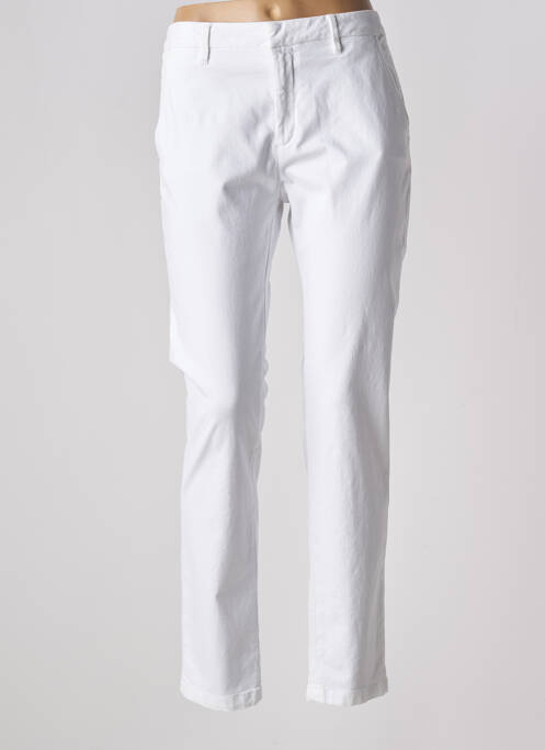 Pantalon chino alb REIKO femeie