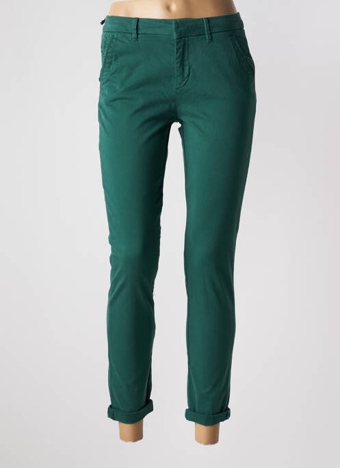 Pantalon chino verde REIKO femeie
