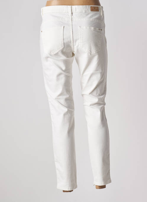 Blugi cu croială slim alb IKKS femeie