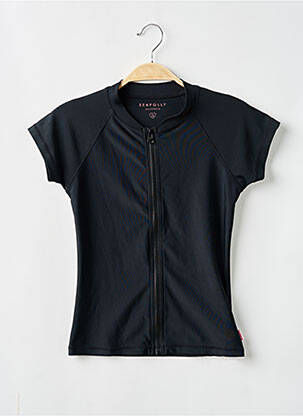 Top de baie negru SEAFOLLY fată