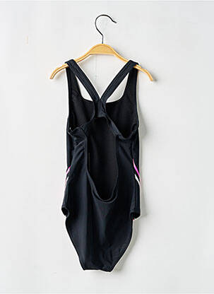 Costum de baie dintr-o singură piesă elasticitate negru SUN PROJECT fată