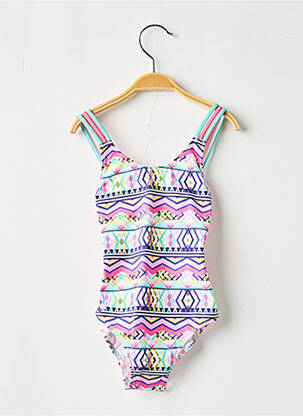 Costum de baie dintr-o singură piesă roz BORABORA fată