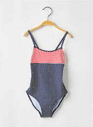 Costum de baie dintr-o singură piesă elasticitate albastru BORABORA fille