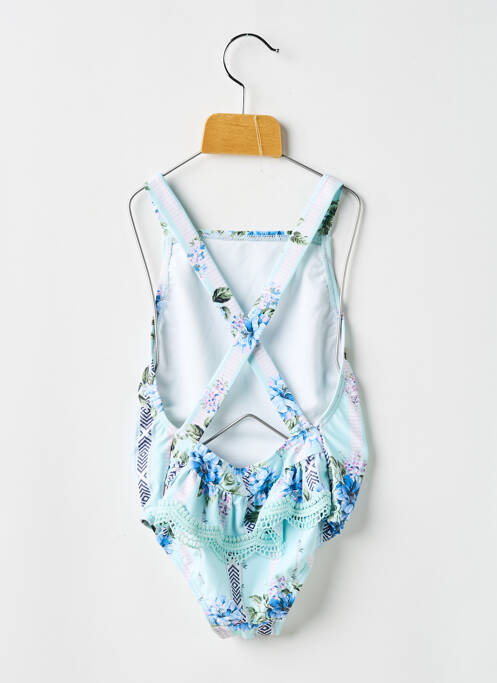 Costum de baie dintr-o singură piesă albastru SEAFOLLY fată