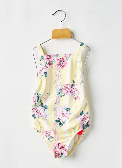 Costum de baie dintr-o singură piesă galben SEAFOLLY fată