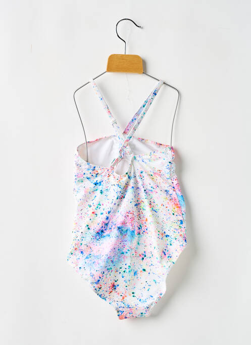 Costum de baie dintr-o singură piesă alb BORABORA fată