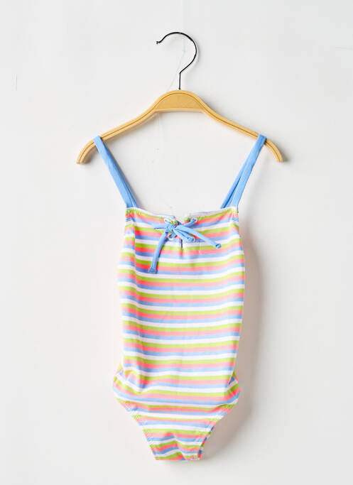 Costum de baie dintr-o singură piesă albastru BORABORA fată