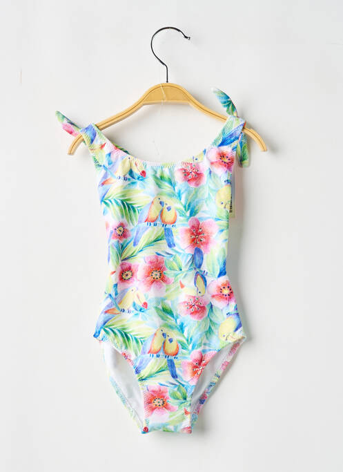 Costum de baie dintr-o singură piesă verde BORABORA fată