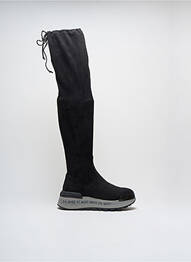 Cizme peste genunchi vârf rotund toc de 4 la 6 cm negru LIU JO femme