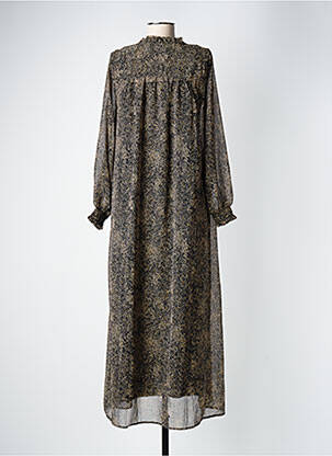Rochie lungă mâneci lungi mâneci lungi negru B.YOUNG femeie