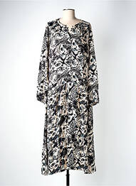 Rochie lungă mâneci lungi mâneci lungi negru SURKANA femeie