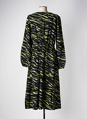 Rochie lungă mâneci lungi mâneci lungi verde B.YOUNG femeie