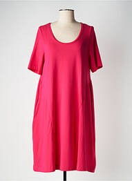 Rochie midi mâneci scurte mâneci scurte roz MES SOEURS ET MOI femme