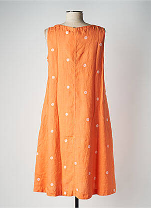 Rochie midi fără mâneci fără mâneci portocaliu MES SOEURS ET MOI femeie
