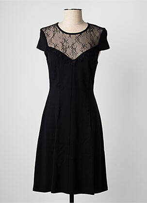 Rochie midi mâneci scurte mâneci scurte negru SURKANA femeie