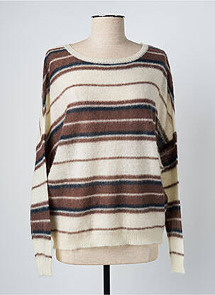 Pulover maro LAUREN VIDAL femeie