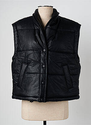 Geacă matlasată fără glugă fără glugă negru B.YOUNG femme