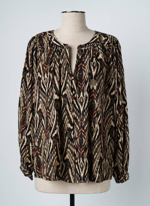 Cămașă maro LOUIZON femeie