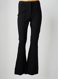 Pantalon evazat elasticitate mărime normală negru VAN-DOS femme
