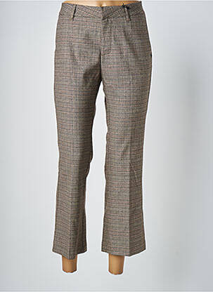 Pantalon chino bej PULZ JEANS femeie