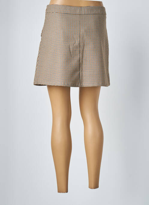 Fustă scurtă bej LA PETITE ETOILE femeie