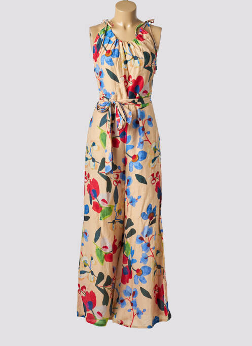 Salopetă-pantalon bej VAN-DOS femeie