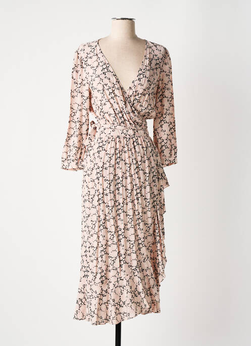 Rochie midi roz IDANO femeie