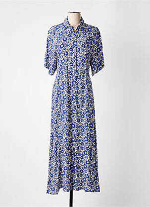 Rochie lungă albastru AN' GE femeie