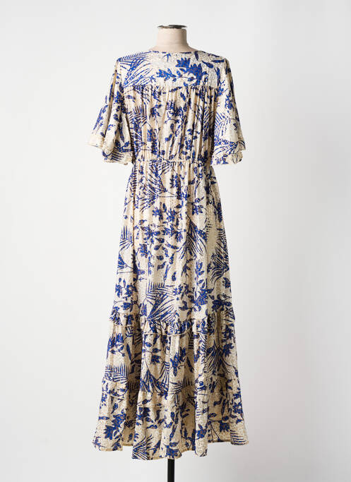 Rochie lungă albastru PURPLE QUEEN femeie