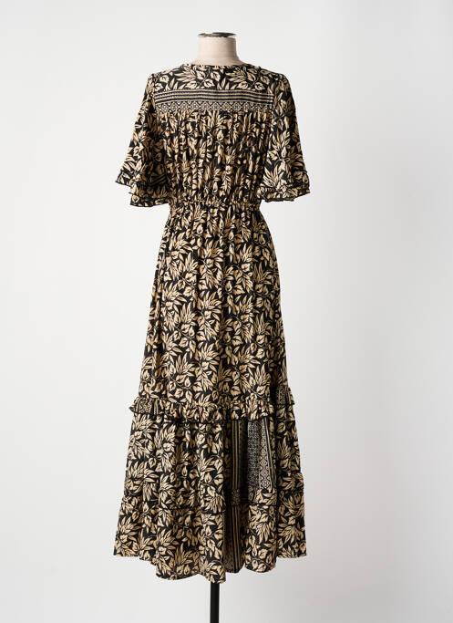 Rochie lungă negru PURPLE QUEEN femeie