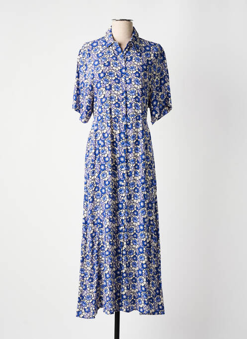 Rochie lungă albastru AN' GE femeie