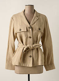 Jachete casual guler tip costum bej WEEKEND MAXMARA femme