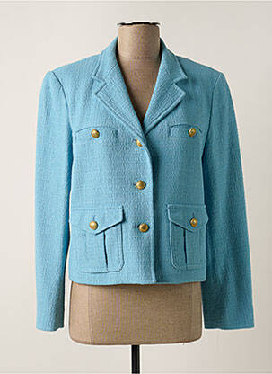 Sacou buzunare albastru WEEKEND MAXMARA femeie