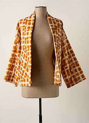 Jachete kimono mâneci lungi maro JOHANNA PARIS femeie