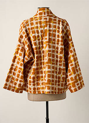 Jachete kimono mâneci lungi maro JOHANNA PARIS femeie