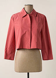 Cămașă croială dreaptă mâneci 3/4 roz WEEKEND MAXMARA femme