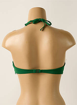Sutien de costum de baie elasticitate top bentiță verde YSABEL MORA femeie