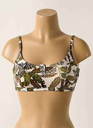 Sutien de costum de baie bej KIWI femeie