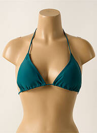Sutien de costum de baie elasticitate sutien cu susținere înaltă și burete detașabil verde SUN PROJECT femme