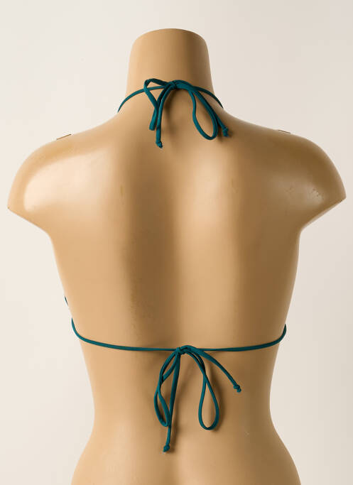 Sutien de costum de baie elasticitate sutien cu susținere înaltă și burete detașabil verde SUN PROJECT femme